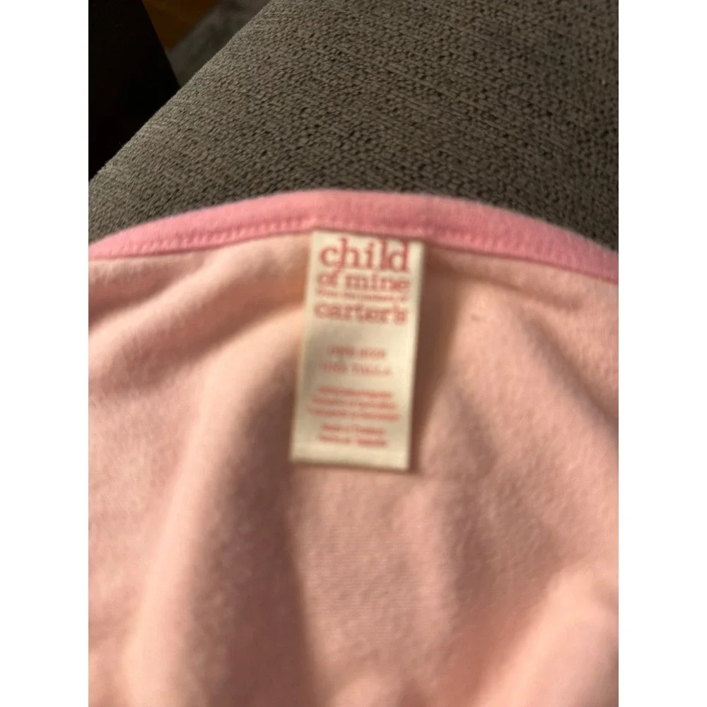 Child of Mine Carter's Pink Love Baby Blanket Hearts